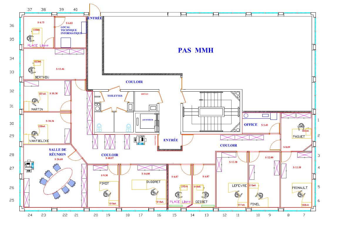 Bureau Rennes 234m² Location bureau Rennes Ille-et-Vilaine OLBUR2422546 0